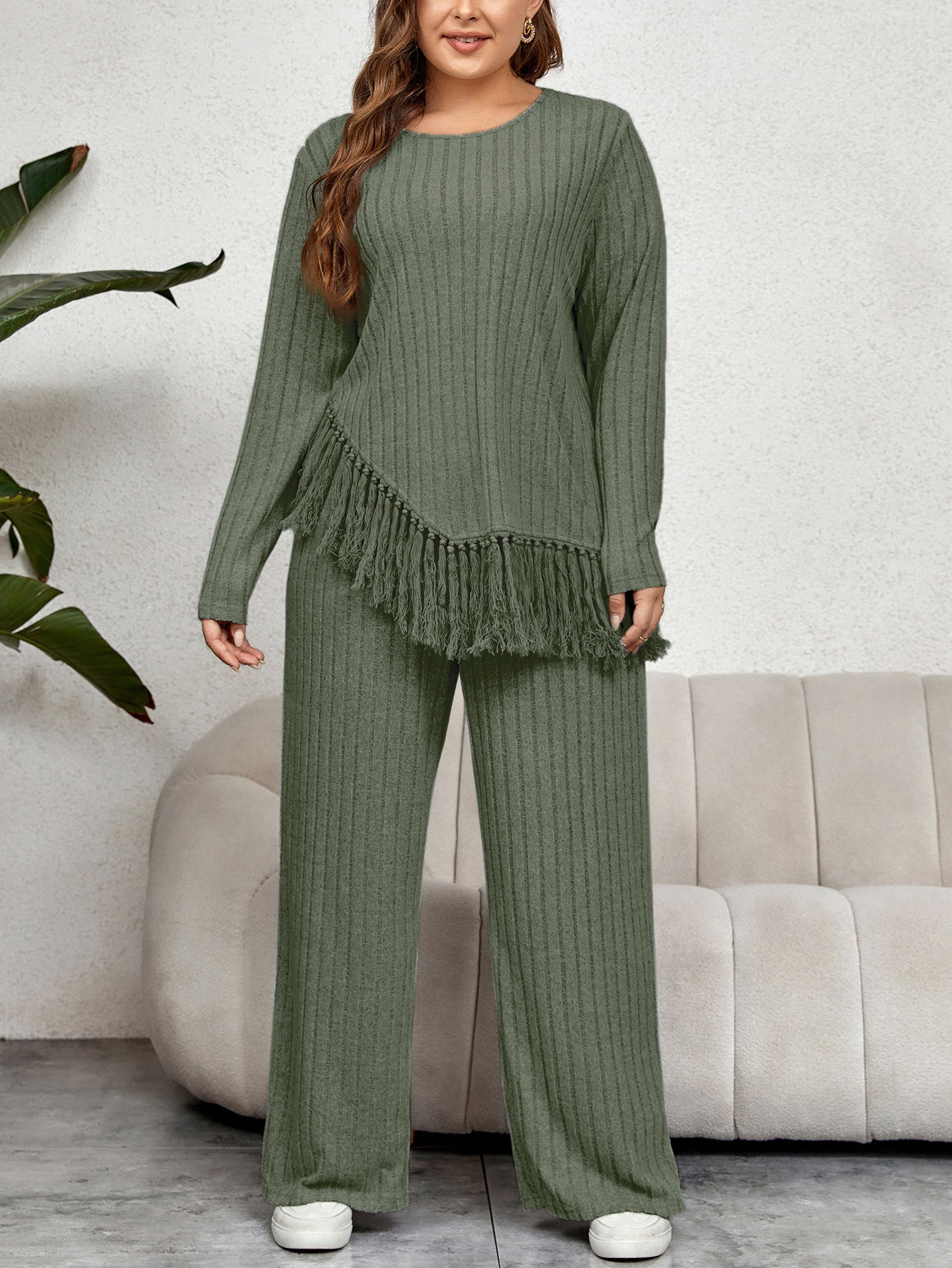 Asymmetrical Fringe Loose Sets