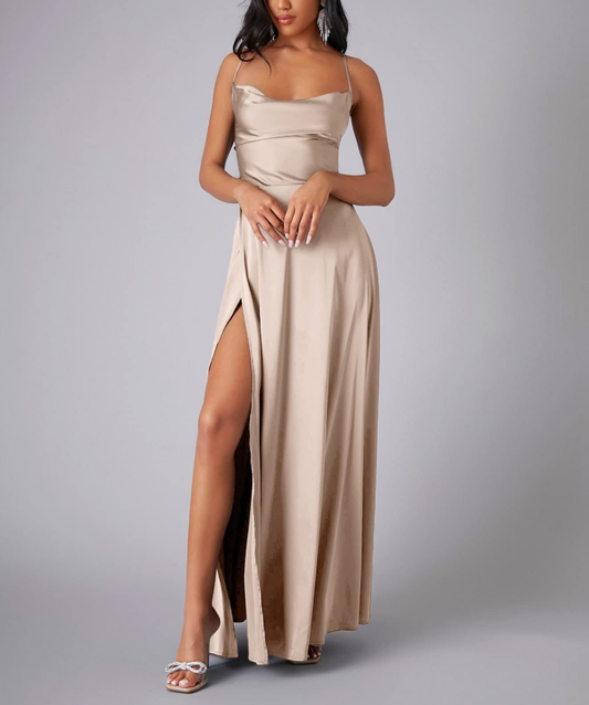 Strapless Waist-Defining Evening Dresses