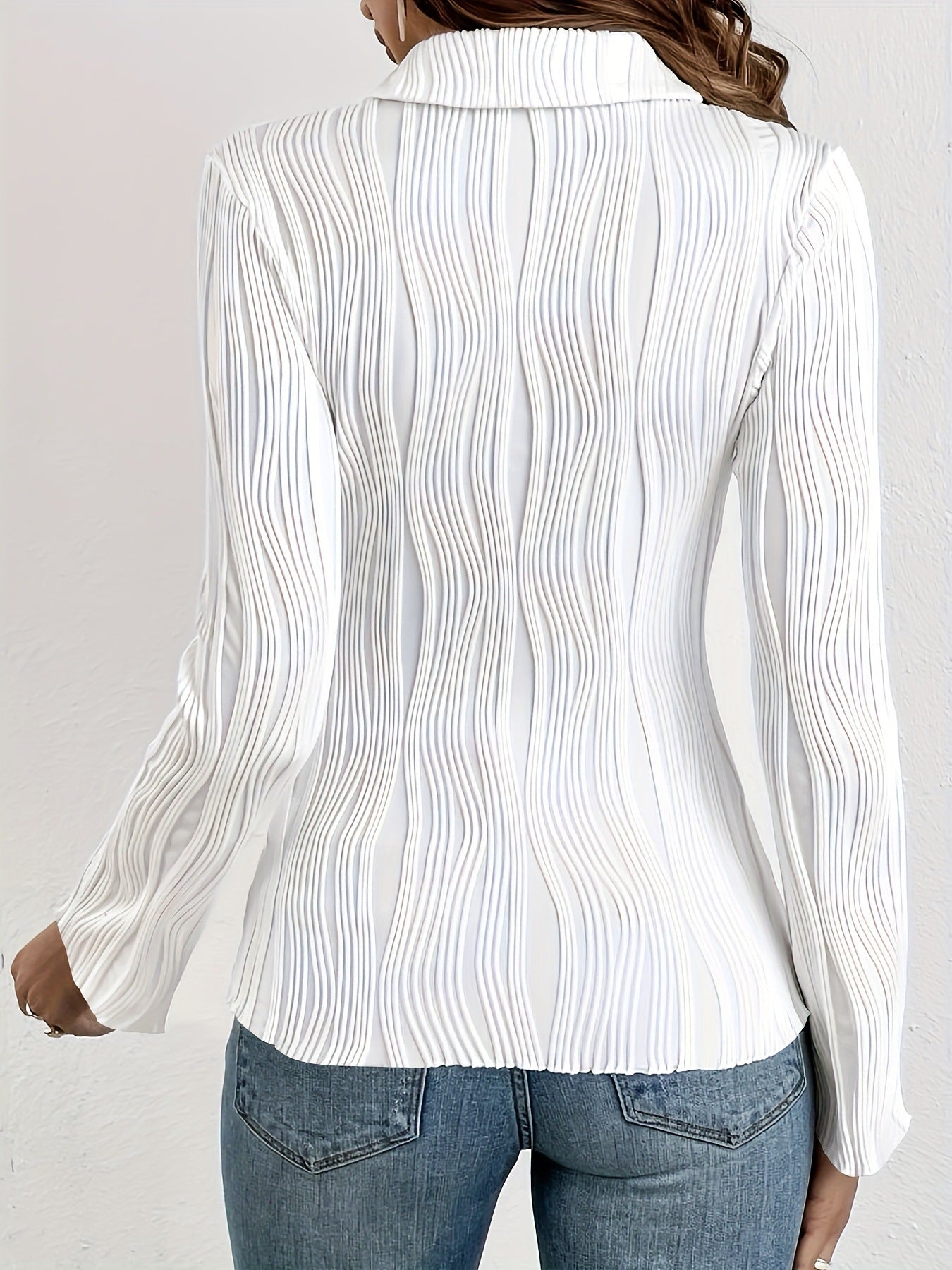 Textured Long-Sleeve Shirts