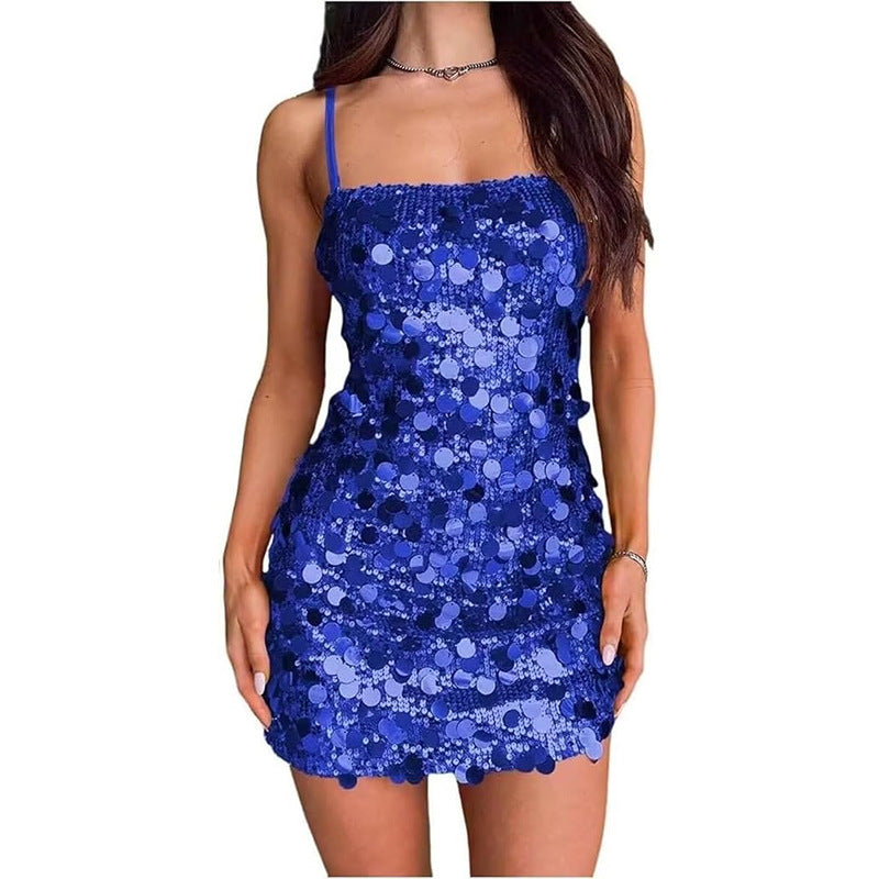 Sequin Strapless Dresses