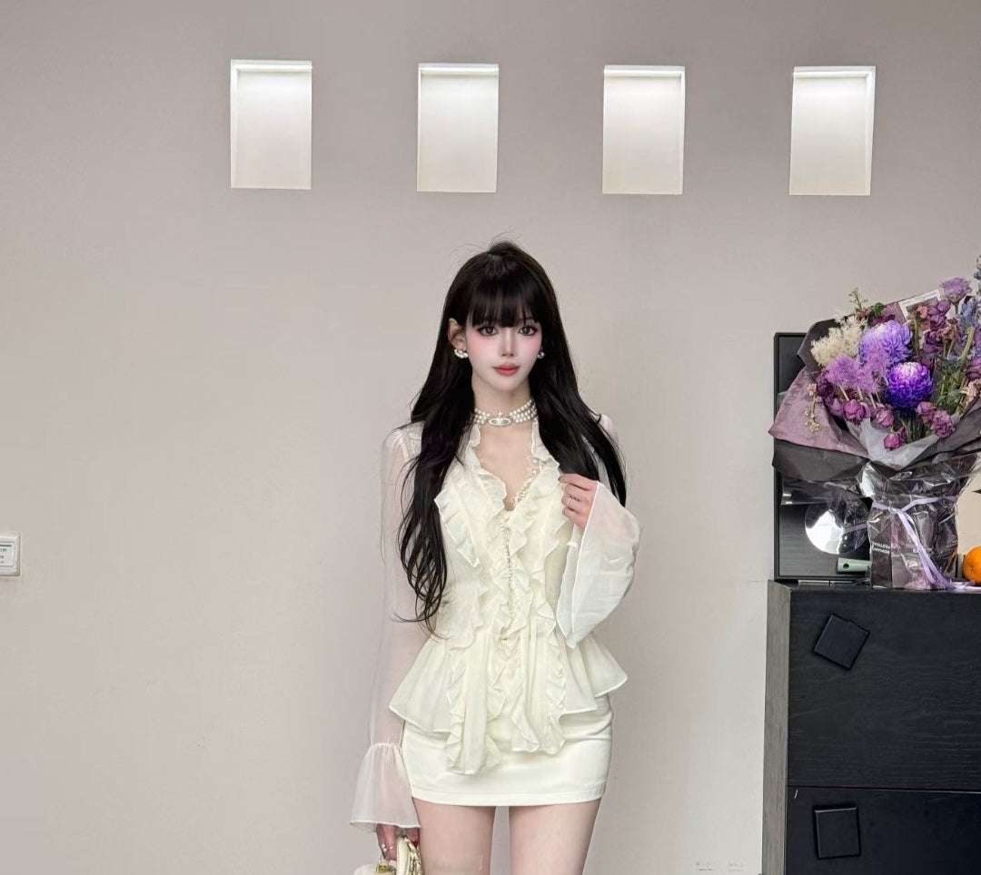 Sweet Lace Patchwork Slim Fit Dresses