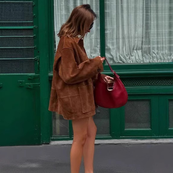 Retro Lapel-Collar Trendy Jacket