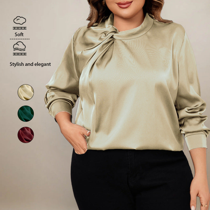 Loose-Fitting Long-Sleeved Shirts