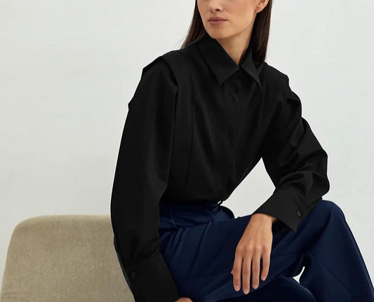 Straight-Shoulder Shirts