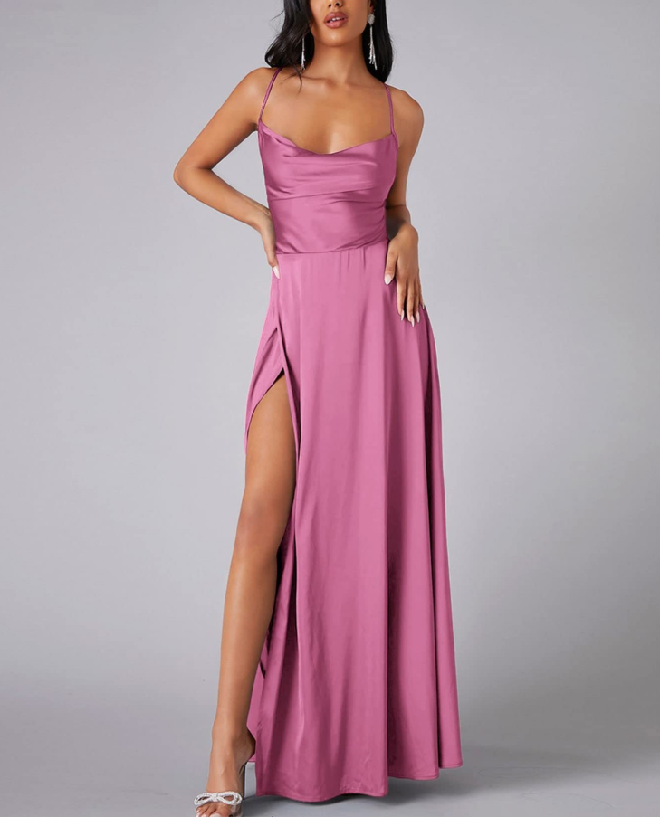 Strapless Waist-Defining Evening Dresses