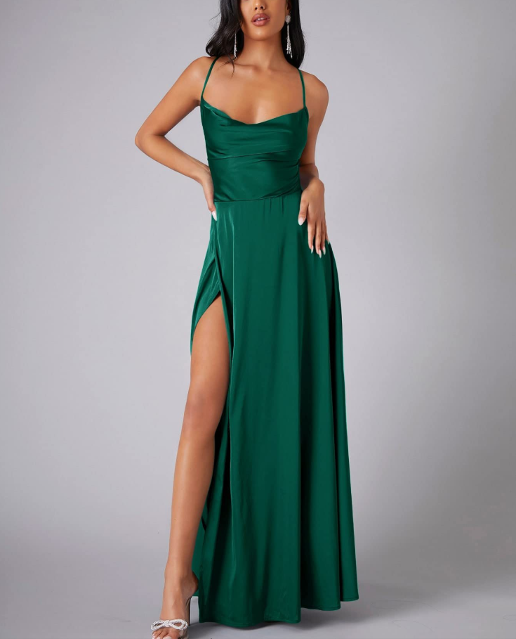 Strapless Waist-Defining Evening Dresses