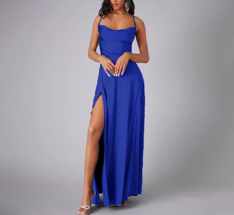 Strapless Waist-Defining Evening Dresses