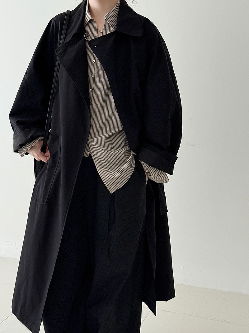 Large-pocket Trench Coats