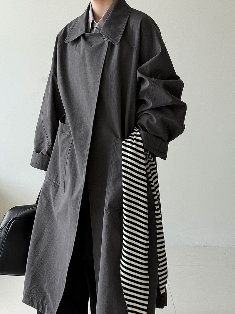 Large-pocket Trench Coats