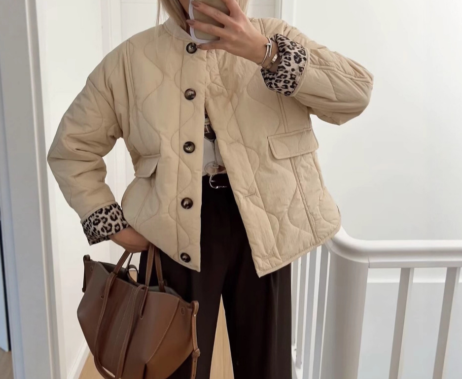 Casual Quilted Cotton Jackets