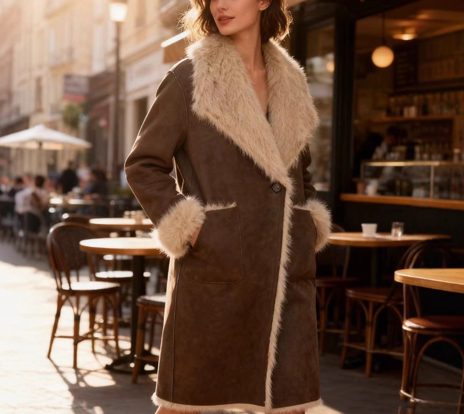Reversible Double-Faced Long Overcoats