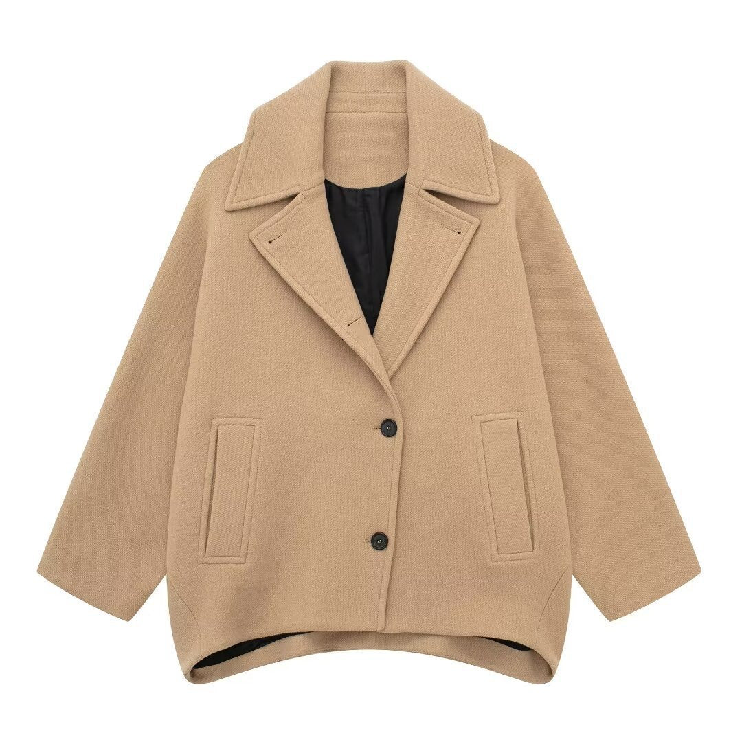 Short Wool-Blend Jackets