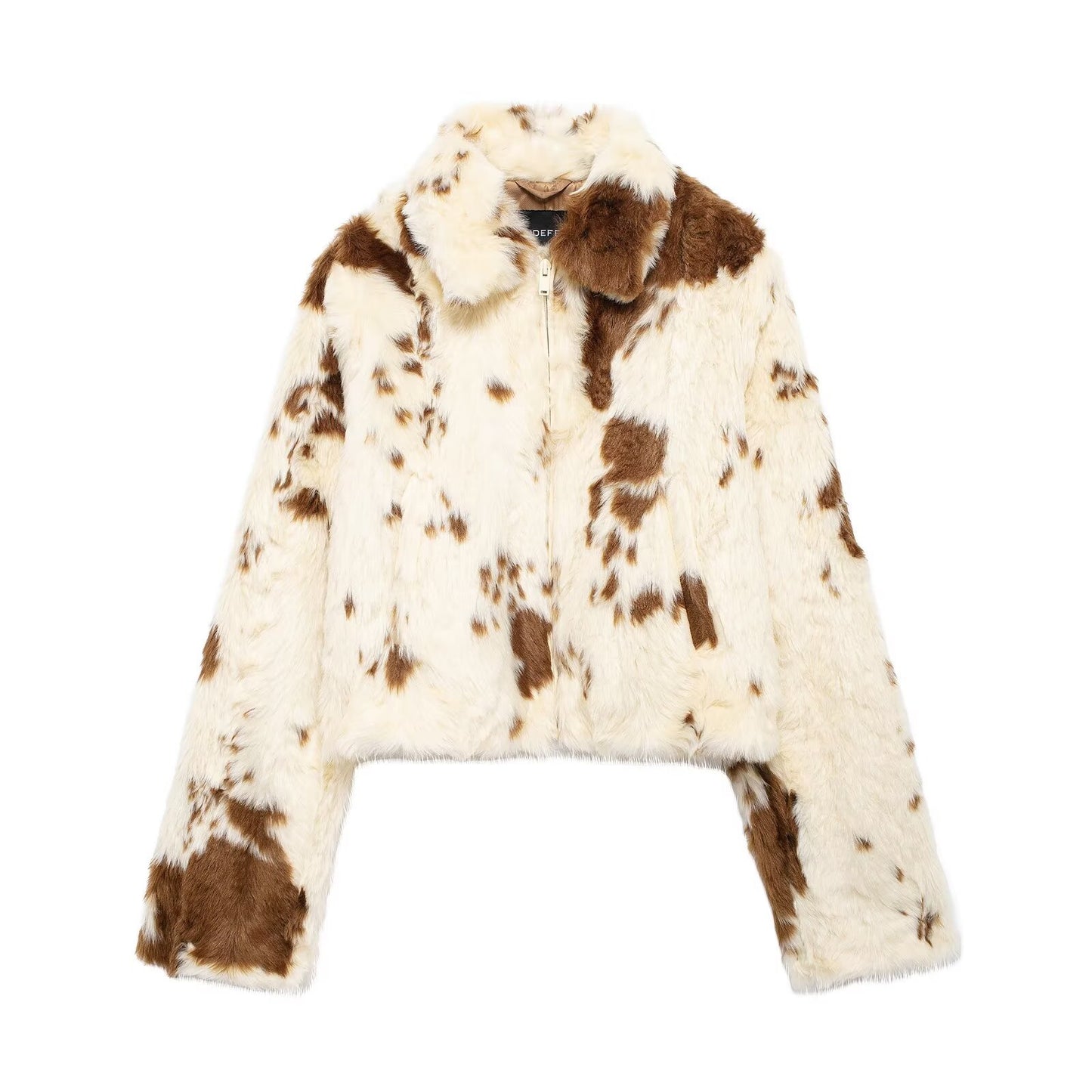 Leopard-Print Fur-Lined Coats